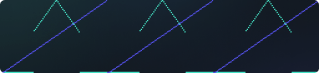 spectral gating in rebound. The bottom half is cut off by the gate.